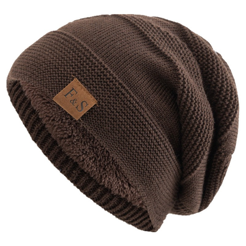 New loose-fitting winter hats with faux fur details, warm and casual knit hats for women