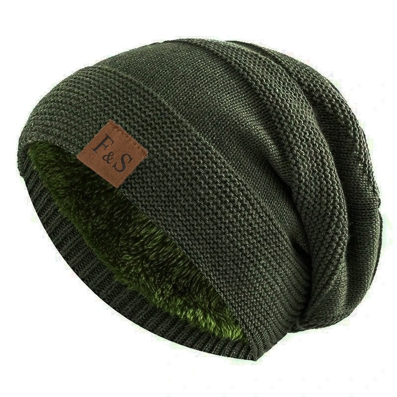New loose-fitting winter hats with faux fur details, warm and casual knit hats for women
