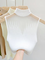Chic sweater with cutouts