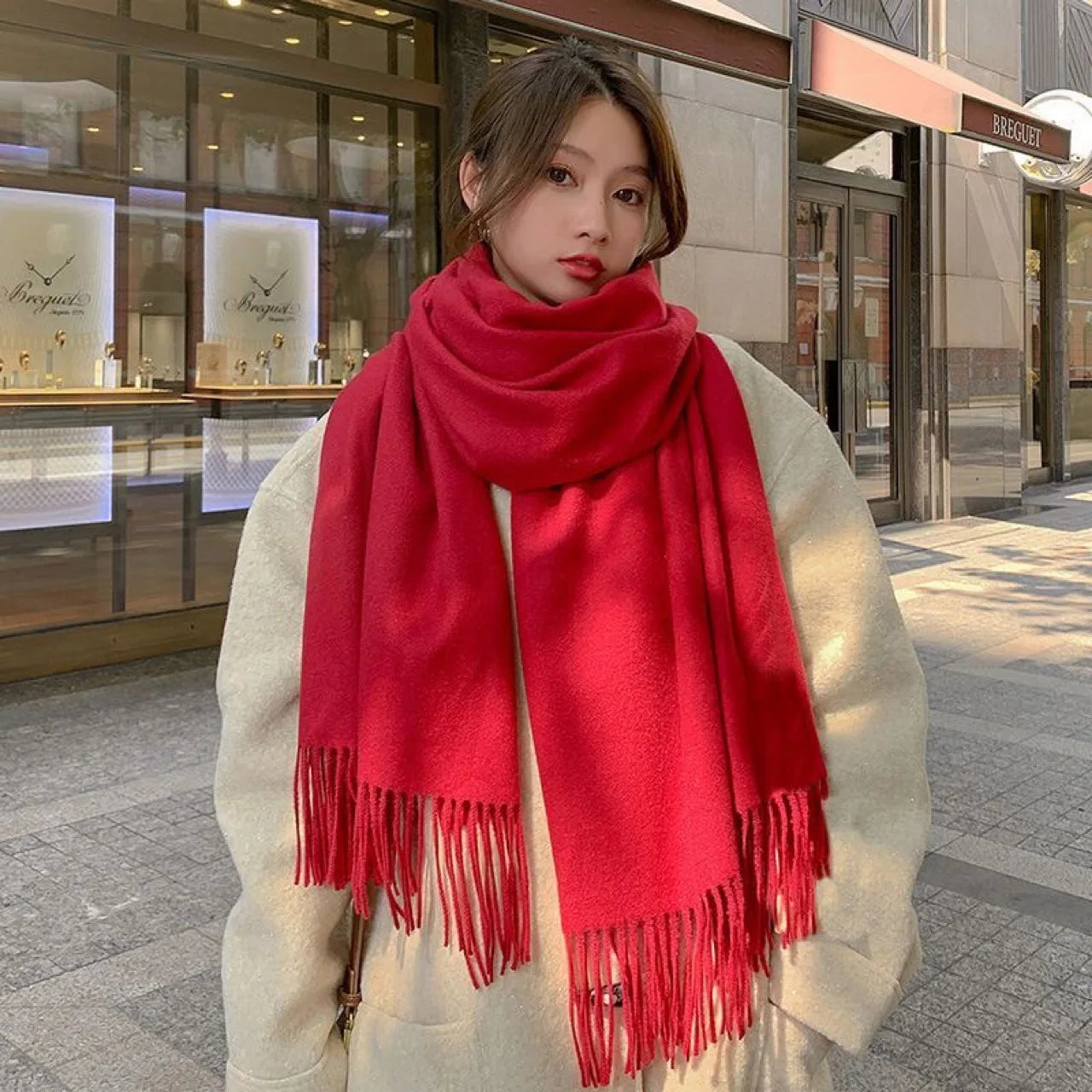 Women's cashmere scarf