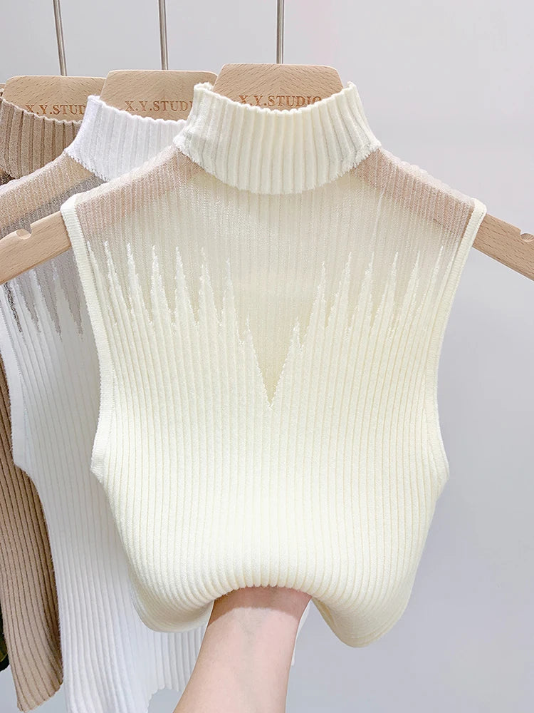 Chic sweater with cutouts