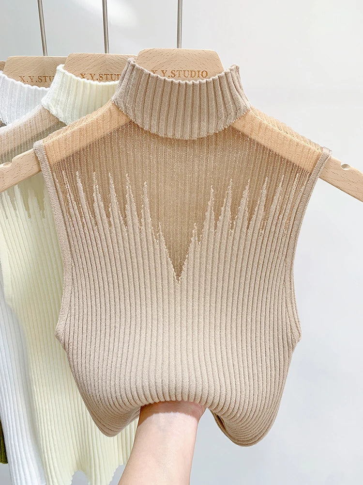 Chic sweater with cutouts