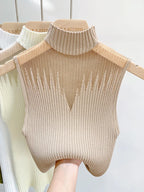 Chic sweater with cutouts